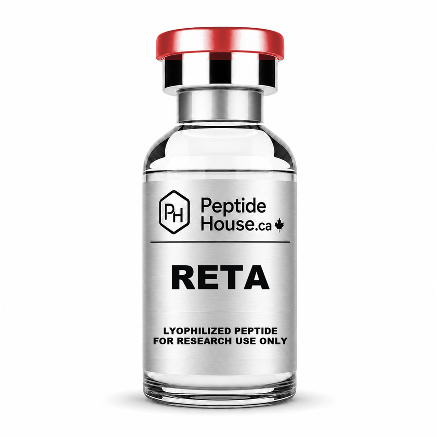 RETA lyophilized peptide vial