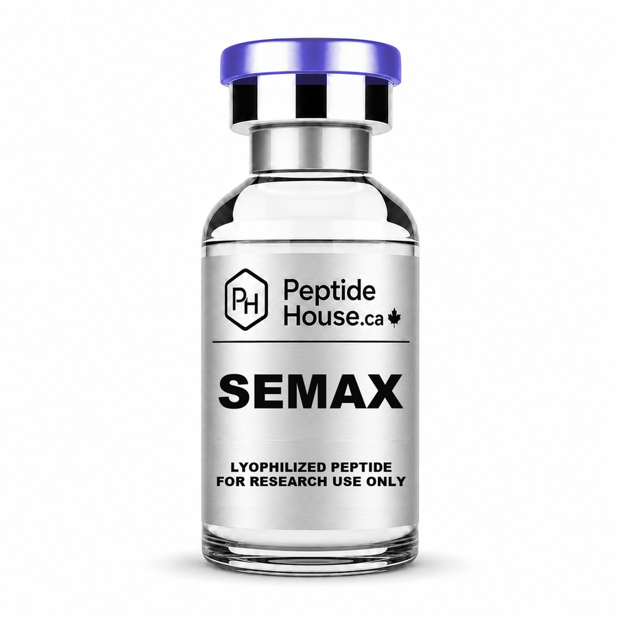 Semax lyophilized peptide vial